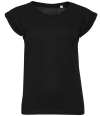 01406 Sol's Ladies Melba T Shirt Deep Black colour image
